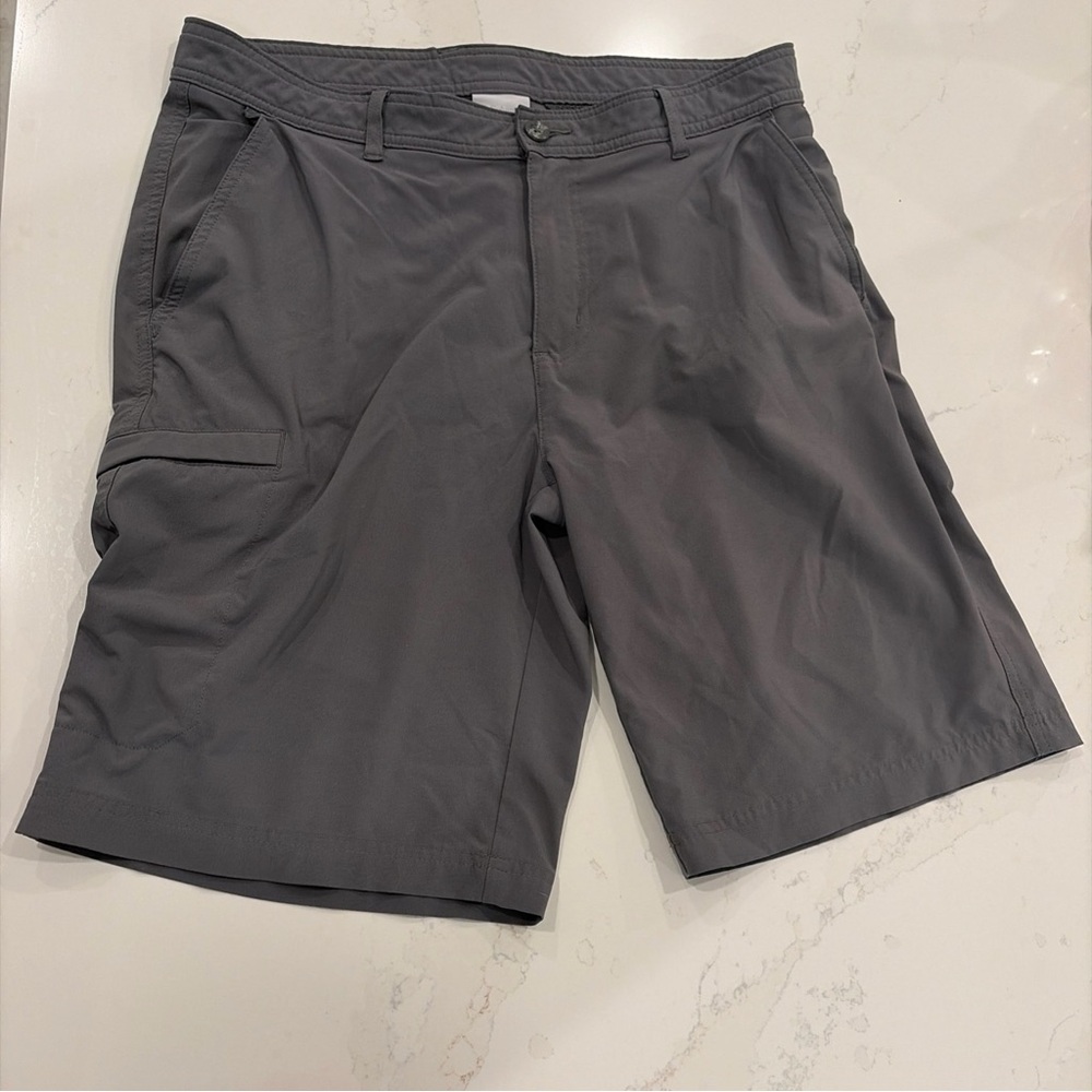 Columbia Sportswear PFG Men's Slate Gray Cargo Shorts Regular Fit